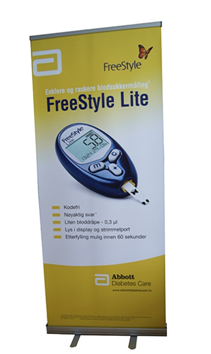 roller up banner display pull up aluminum display, poster display stand , wholesales picture poster stand