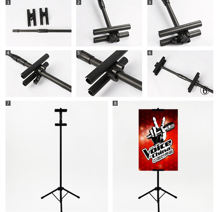 tripod stand , Poster display stand , Picture display stand , Iron material tripod stand , wholesales product