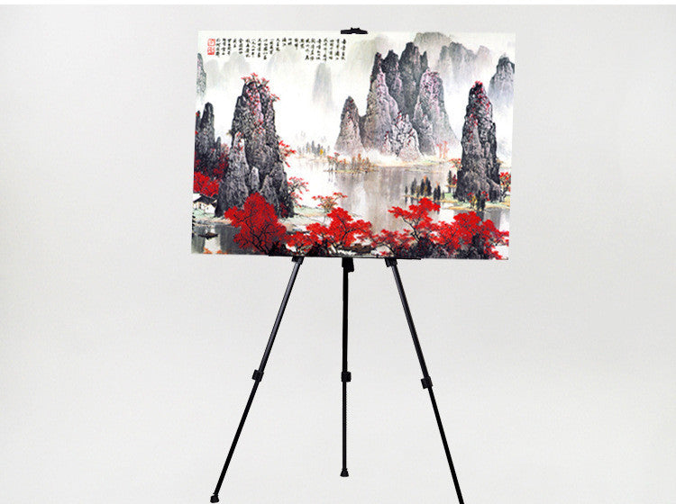 Iron material fold tripod , easel tripod stand , adjustable sketching easel wholesale