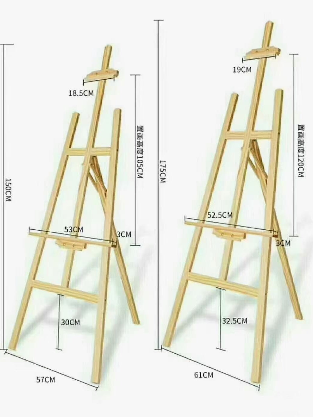 Sketch Easel Artist Painter Stand Floor Drawing Display Wedding Guide Holder Wedding Banner Holder Wholesale Wedding Flower Holder Supplier